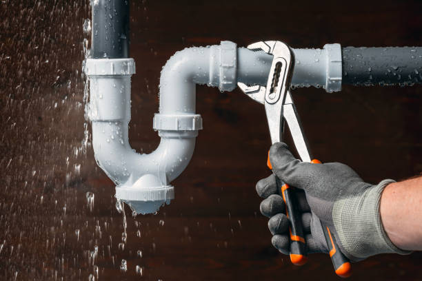 Professional Plumbing technician working in Harwood, TX